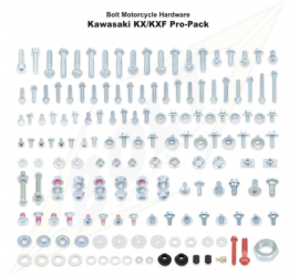 KIT TORNILLOS Pro Pack Kawasaki KX-KXF (03-21)