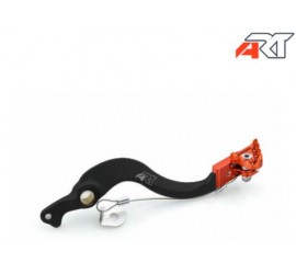 Pedal de freno Xtrem ART negro naranja para KTM SX65/HUSQVARNA TC 65/ GAS GAS MC 65