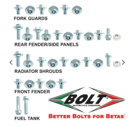 Kit tornillería de Plásticos BETA 2 Y 4T RR/RS/RR-S/XTRAINER (13-23)