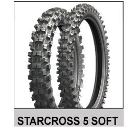 Neumático trasero  Michelin Starcross 5 65M 120/90/18 Soft