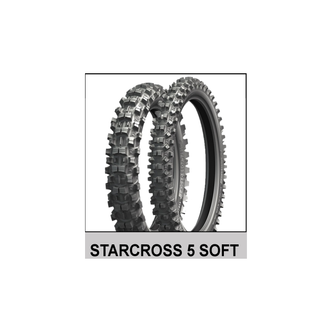 Neumático Delantero Michelin Starcross 5 Soft 70/100/19  42M